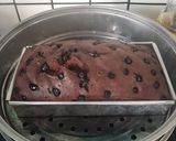 Foto langkah ke 5 dari resep Bolu Kukus Coklat 2 telur takaran sendok (Brownies Nyoklat Ekonomis).