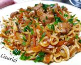 Pas rețetă Pork soy sauce noodles 4 fotografie