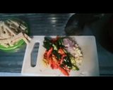 Foto langkah ke 2 dari resep Cumi asin tempe tumis.
