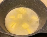 A picture of step 1 of Texas Sheet Cake.