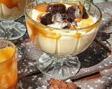 A picture of step 9 of Salted caramel brownie Trifle.