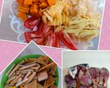 Hình bước làm 1 của món Bún chả cá Đà Nẵng