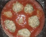 Foto del paso 3 de la receta: Tallarines y albóndigas con tuco