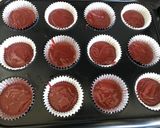 A picture of step 5 of Eggless Red Velvet Cupcake With Buttercream Icing.