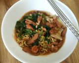 Foto langkah ke 8 dari resep Lomie ayam udang 🍜.