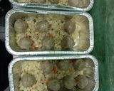 Gambar langkah 4 resipi Baked Macaroni with Meatball 🇮🇹.