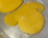 A picture of step 1 of Egg Bread Tea Time Snacks.