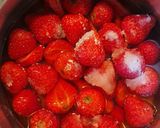 عکس مرحله 5 از دستور مربای توت فرنگی خوشرنگ 🍓