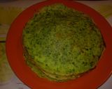 Foto del paso 5 de la receta: Crepes verdes de jamón y queso