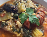 Foto del paso 6 de la receta: Potaje de alubias, con verduras y chorizo