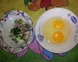 Foto langkah ke 1 dari resep Telur dadar sayur.