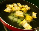 Foto langkah ke 3 dari resep Gulai Bening Daun Katuk.