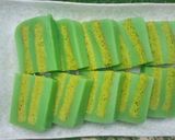 Foto langkah ke 12 dari resep Pandan Puding Gell Custard Cake.