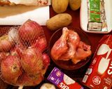 A picture of step 1 of Cream of chicken soup.