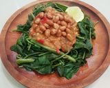 Foto langkah ke 3 dari resep Plecing kangkung.