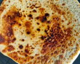 A picture of step 5 of Sugar wali roti.
