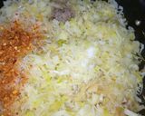 A picture of step 5 of Chicken Roll.