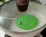 Foto langkah ke 9 dari resep Serabi Pandan Kuah Kinca Gula Merah.