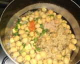 A picture of step 3 of Dry channa.
