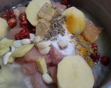 A picture of step 4 of Chicken shami kabab.