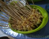 Foto langkah ke 1 dari resep Sate ayam bumbu kacang.