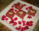 Rosy Banana burfi recipe step 5 photo