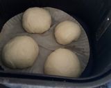 Foto del paso 3 de la receta: Pan de hamburguesa en horno de aire