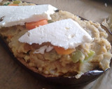 Foto del paso 13 de la receta: Berenjenas rellenas con puré de garbanzos enriquecidas con Agua de Mar