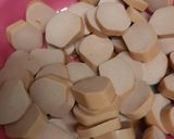 Tarhonyás krumpli virslivel recept fázis 1 fotója