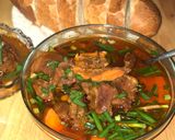 Hình bước làm 4 của món Bò kho bánh mì