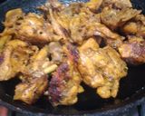 A picture of step 4 of Chicken tikka boti.