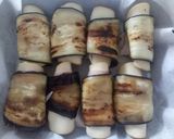 A picture of step 2 of Involtini di Melanzane.
