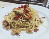 Foto langkah ke 7 dari resep Spaghetti aglio e olio.