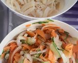 Hình bước làm 1 của món Gỏi sách bò