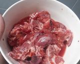 Hình bước làm 1 của món Sườn ram vị nướng