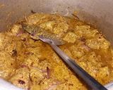 A picture of step 3 of Balochi Lagan Gosht💙💙💙💙.