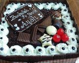 Foto langkah ke 8 dari resep Brownies kukus Ny Liem.