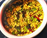 A picture of step 4 of Kokam Rasam.