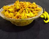 A picture of step 4 of Instant green chilli achar.