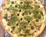 Foto del passaggio 5 della ricetta Crostata con crema al pistacchio
