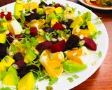 Hình bước làm 6 của món Salad Mùa Xuân