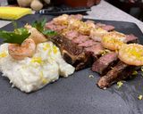 A picture of step 8 of Lemon Butter Ribeye n’ Shrimp.