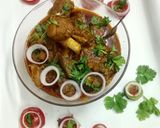 A picture of step 11 of Mutton Masala.