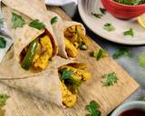 Healthy Paneer Capsicum Rolls recipe step 1 photo