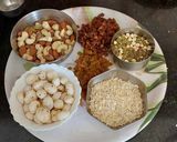 A picture of step 3 of Protein-packed Ladoos.