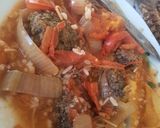 A picture of step 9 of Home-made Kafta mix Lebanese Baked Kafta and Potatoes with Rice.
