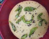 A picture of step 6 of Dhokla.