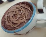 صورة لخطوة 5 من وصفة كيكة الكاكاو والنوتيلا في الميكرويف