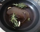 A picture of step 2 of Beef Strips with Rosemary and Lemon.