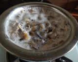 A picture of step 2 of Matar Mushroom.